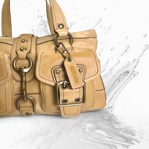 COACH Legacy 10330 65th Anniversary Mandy Y2K Bag in tan - Picture 2 of 12